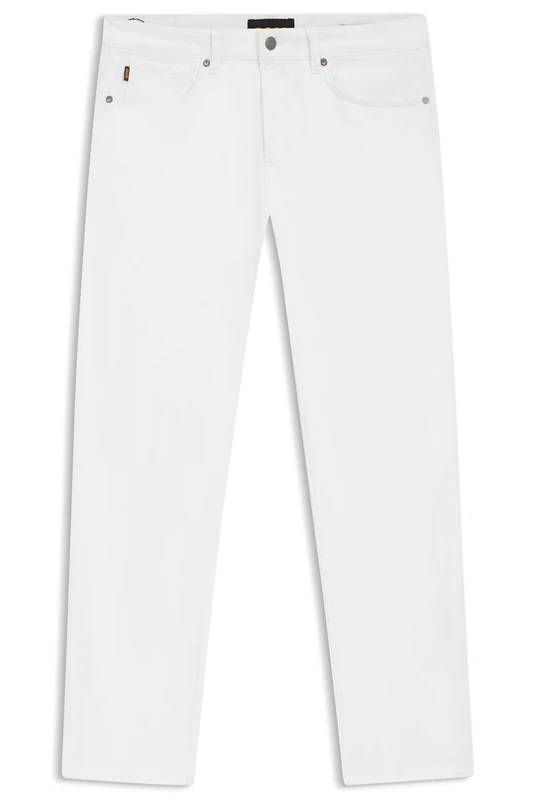 BOSS Men's Jeans Trousers, Natural 106 cm, 33W / 30L