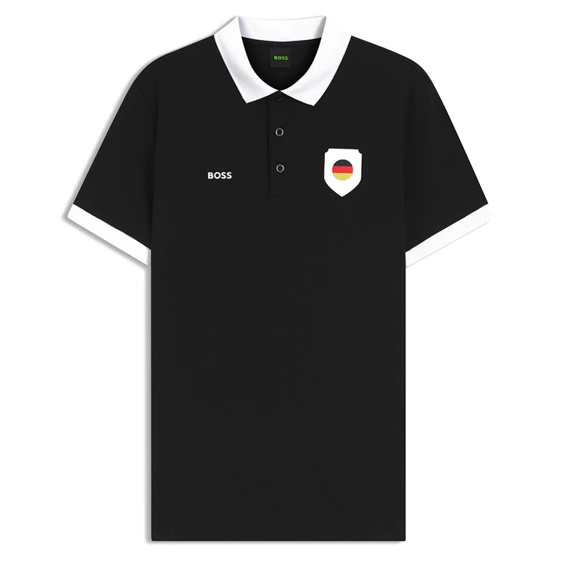 BOSS Men's Pl_bb BC Lux Paddy Polo Shirt, Black 002, XXL