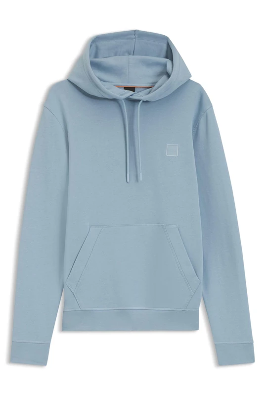 BOSS Men's Sweatshirt, Light/Pastel Blue 458, 3XL