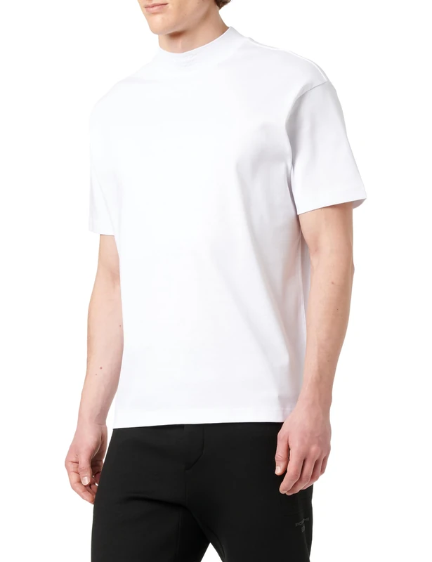 BOSS Men's T-Shirt, White 100, 3XL