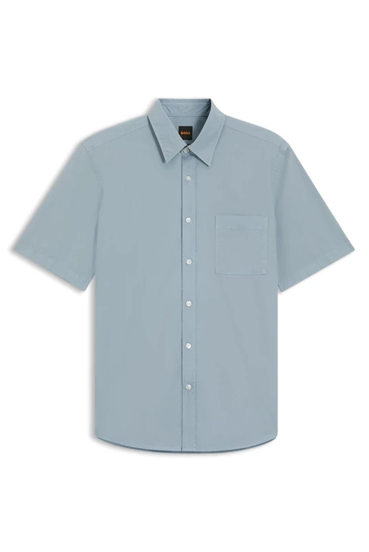 BOSS Men's Shirt, White 100, 4XL