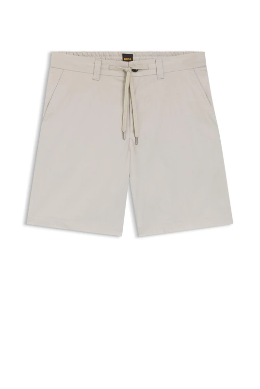 BOSS Men's Flat Packed Shorts, Open Grey 070, 28
