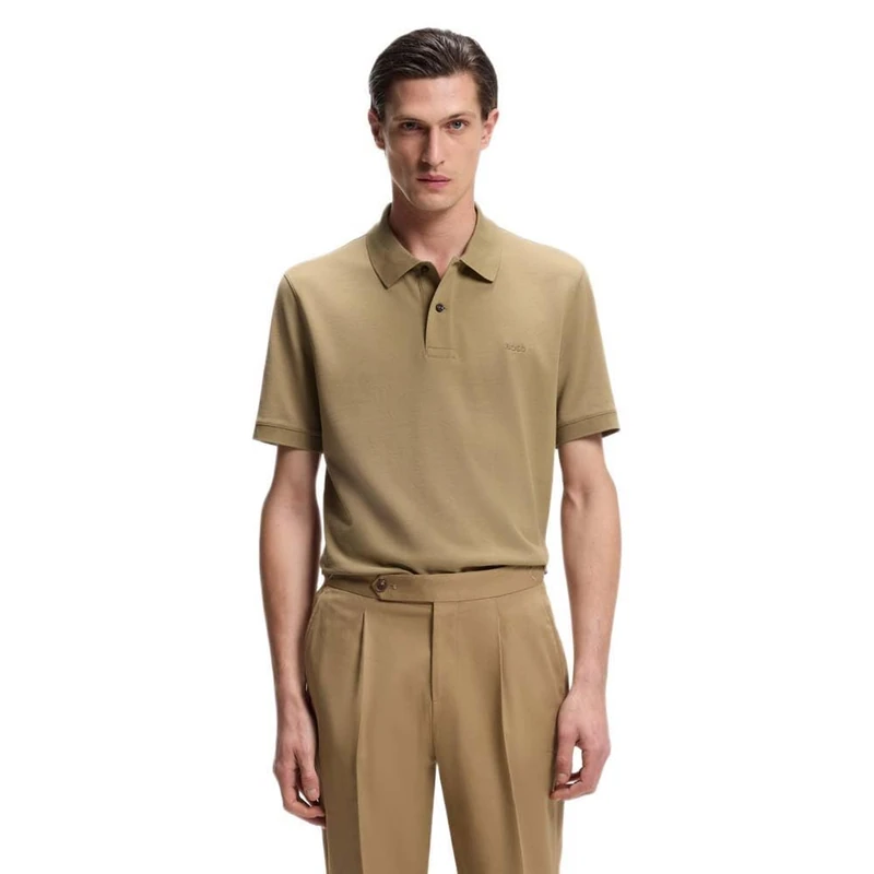 Hugo Men's Polo Shirt, Medium Beige 269, XL - Image 1