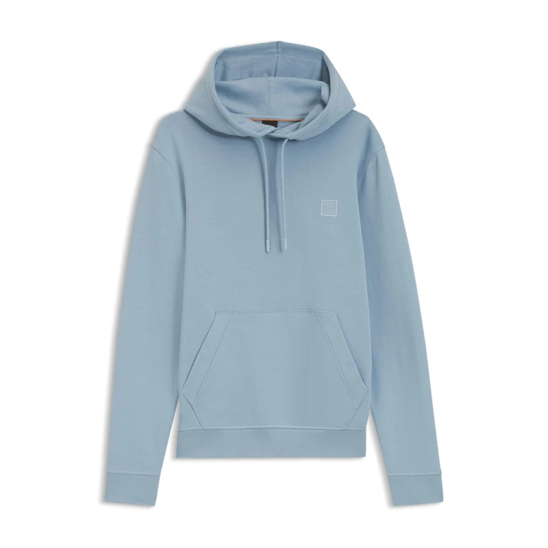 BOSS Men's Sweatshirt, Light/Pastel Blue 458, 4XL