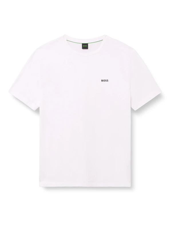 BOSS Men's T-Shirt, White 100, M