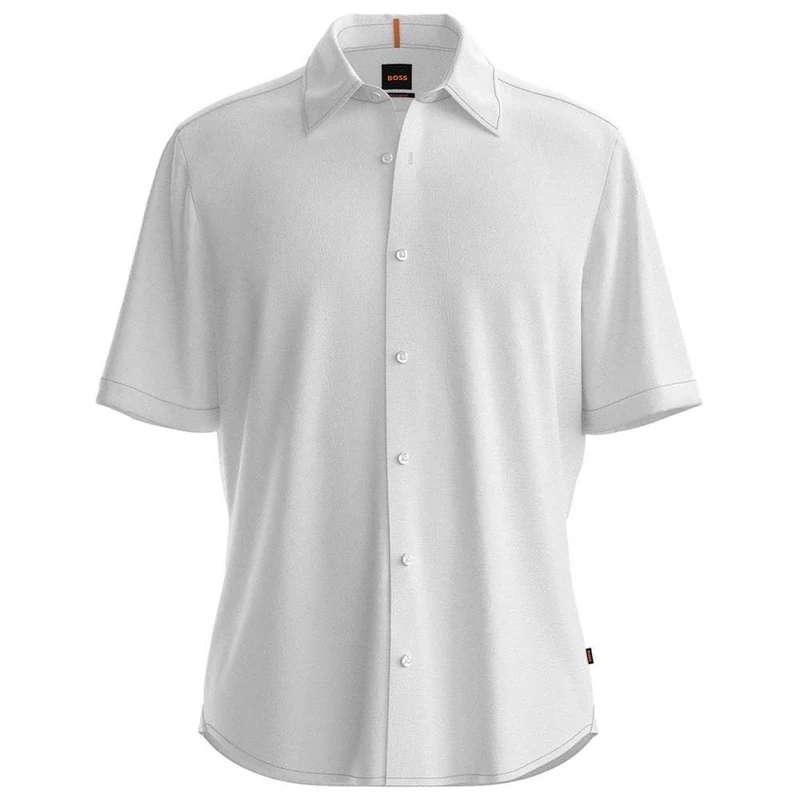 BOSS Men's Shirt, White 100, 3XL