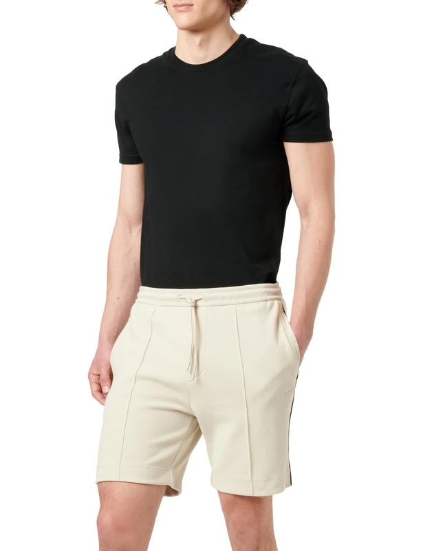 BOSS Men's Jersey Trousers, Light Beige 272, 4XL