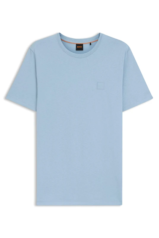 BOSS Mens HBO Tales T-Shirt, Premium Cotton Short Sleeve Blue 458 XL - Image 1