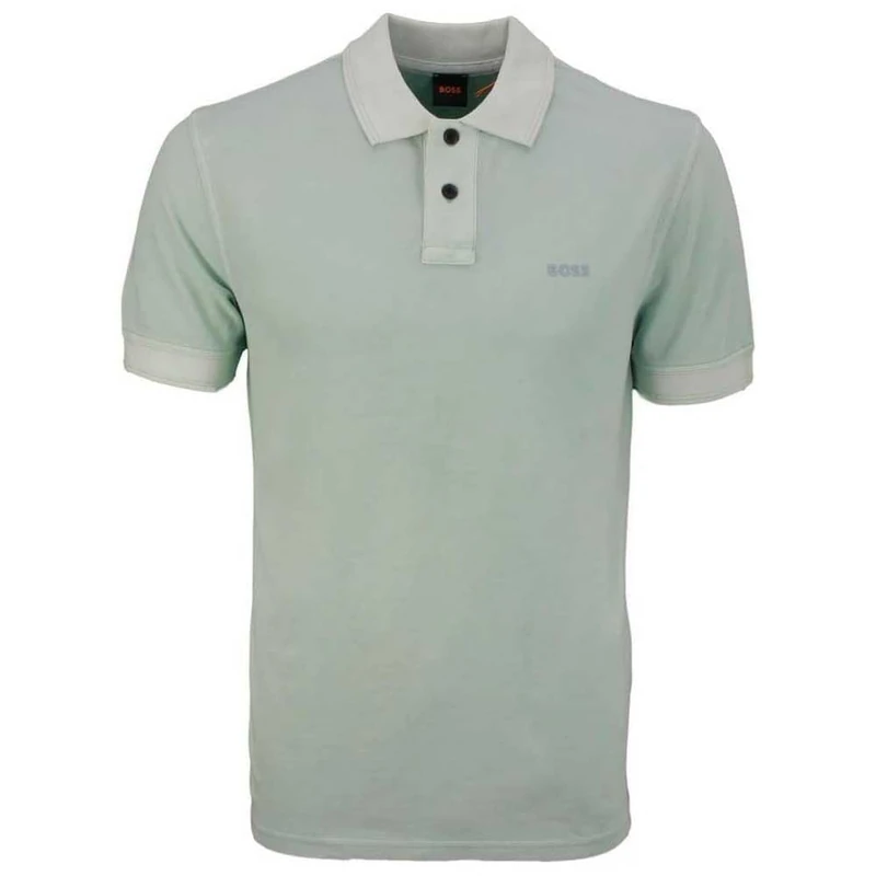 BOSS Men's Polo Shirt, Turquoise/Aqua 446, 6XL