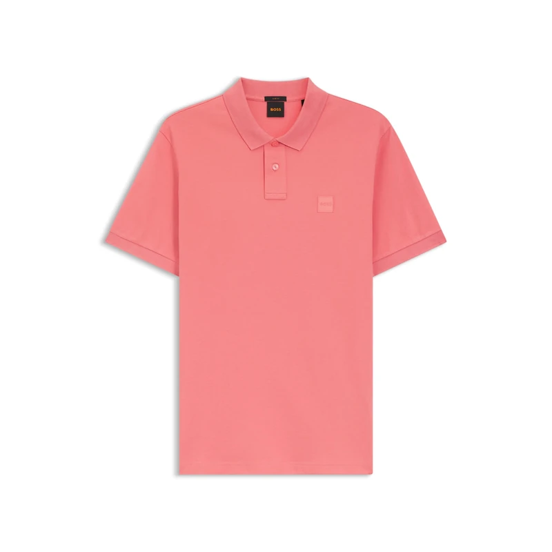 BOSS Men's Polo Shirt, Light/Pastel Red 632, 6XL