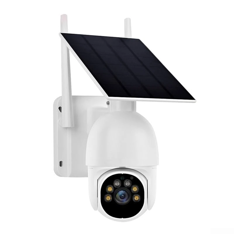Getdoublerich WIFI for MINI Solar Camera Solar Powered CCTV Security System WIFI 4G GSM SIM Outdoor For Tuya Smart Security Monitoring(with battery)