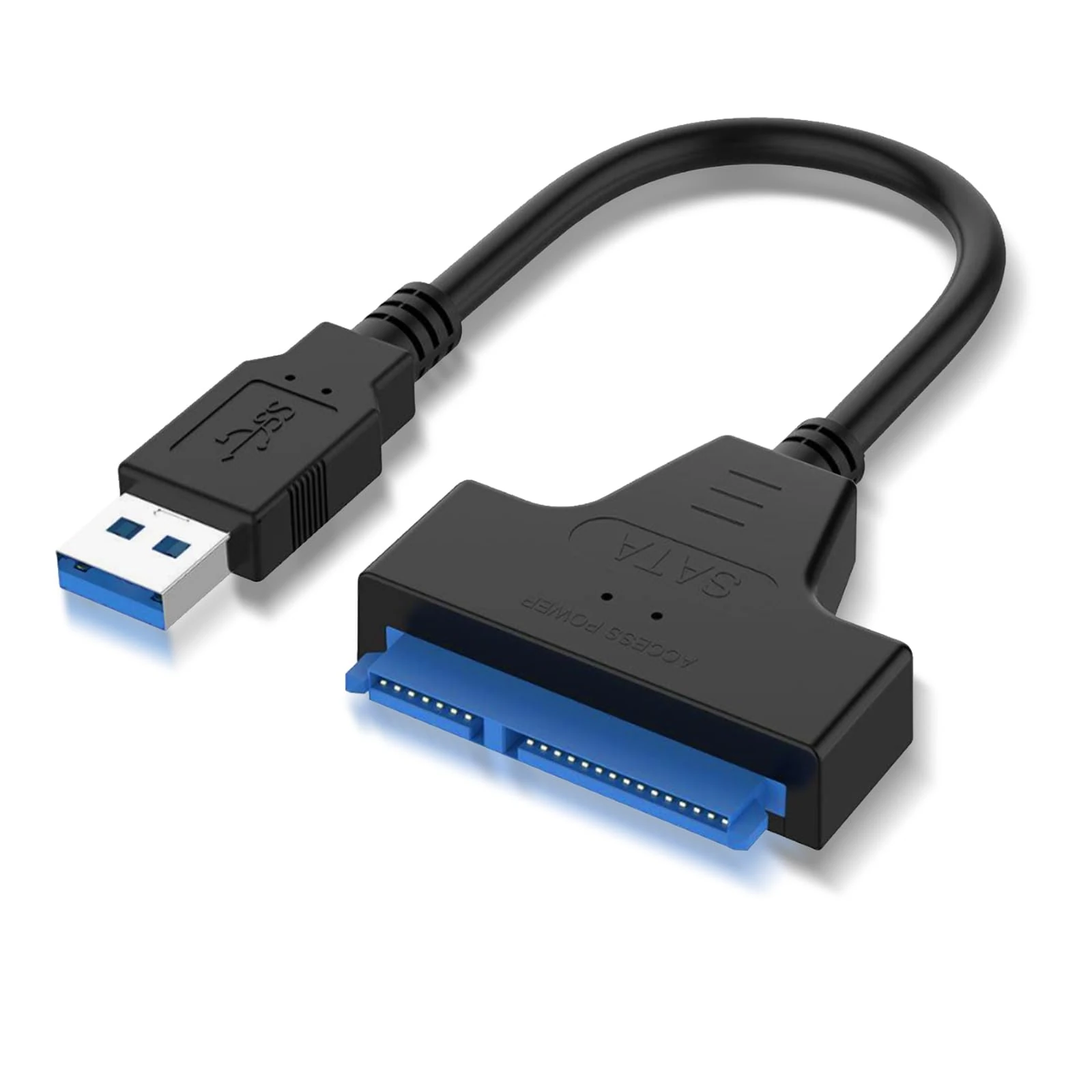Mennyback USB 3.0 to SATA III Hard Drive Cable & Recovery - High-Speed Data Transfer for 2.5" SSD/HDD - Portable & Plug and Play