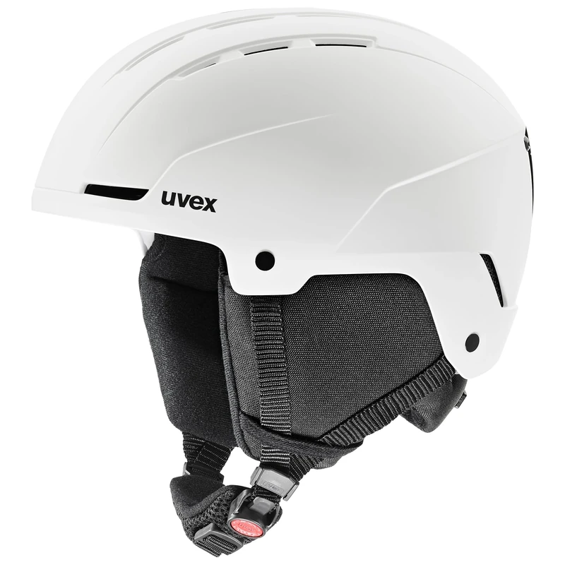 uvex glance - sturdy ski helmet for men and women - individual fit - optimized ventilation - white matt - 58-62 cm