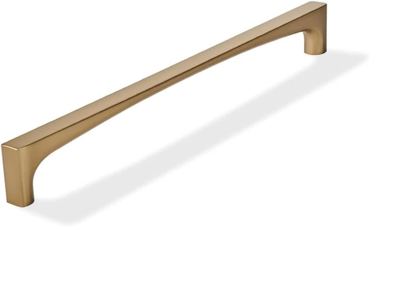 khtumeware 1 Pack Solid Handles Appliance Handle Pull 18-Inch(457mm) Champagne Bronze Cabinet Pulls,Heavy Duty Honey Bronze Handles Cupboards, Drawers and Bathroom Hardware