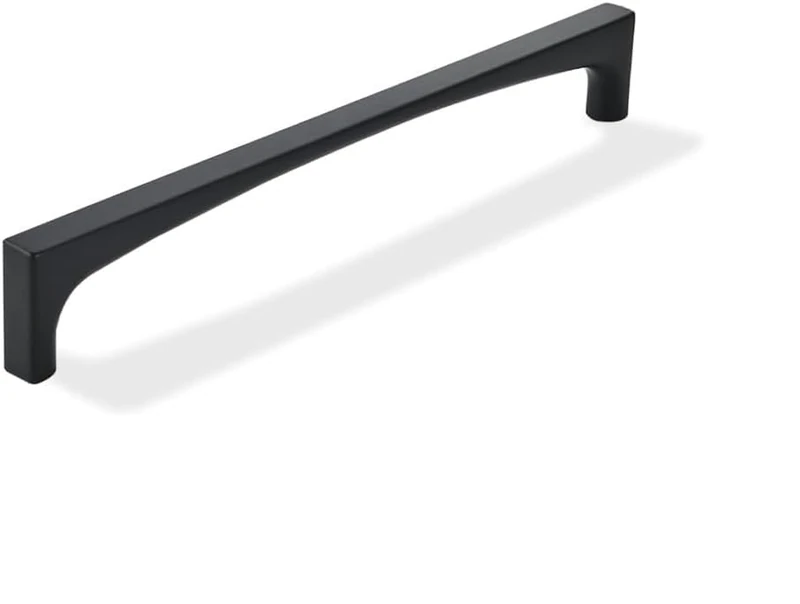 khtumeware 3 Pack Solid Handles Black Appliance Handle Pull 12-Inch(305mm) Matte Black Cabinet Pulls,Heavy Duty Brushed Brass Handles for Kitchen Cabinets, Cupboards, Drawers and Bathroom Hardware