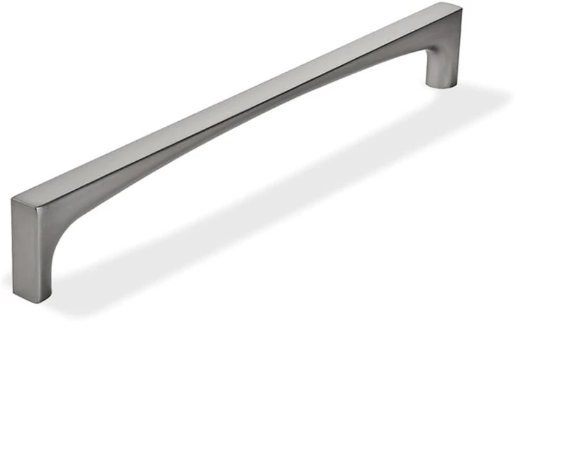 khtumeware 3 Pack Solid Handles Appliance Handle Pull 12-Inch(305mm) Brushed Nickel Cabinet Pulls,Heavy Duty for Kitchen Cabinets, Cupboards, Drawers and Bathroom Hardware