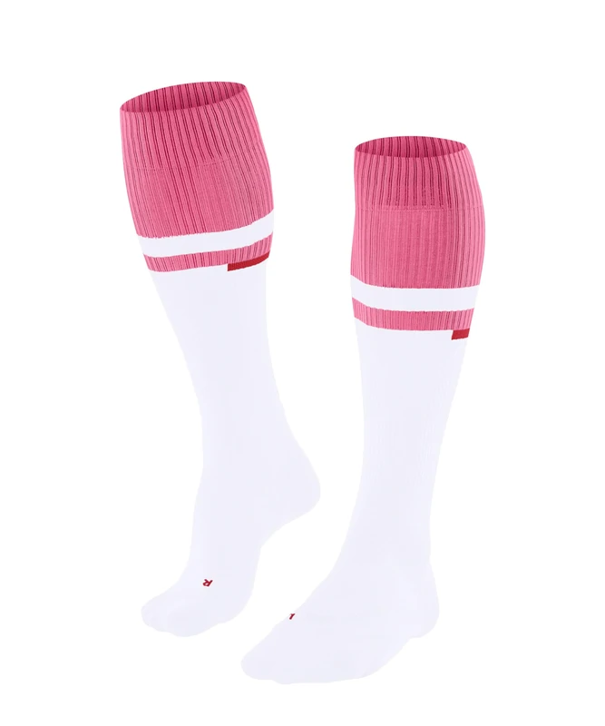 FALKE Women's RU Compression Energy W Kh Functional Yarn With Compression Running Socks 1 Pair, White 2005 - Calf circumference W2, 5.5-8