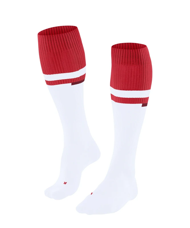 FALKE Men's RU Compression Energy M Kh Functional Yarn With Compression Running Socks 1 Pair, White 2008 - Calf circumference W3, 5.5-8