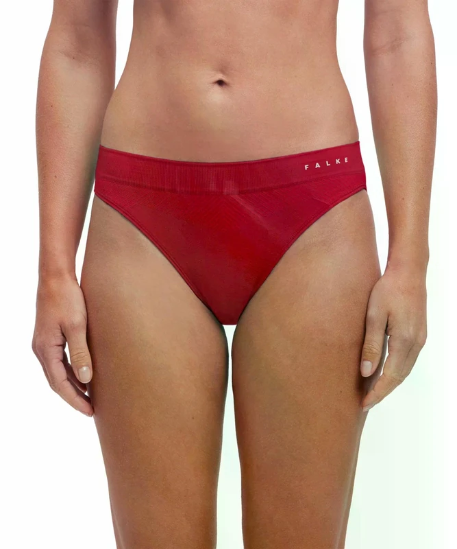 FALKE Women's Warm W Sl Functional Yarn Quick Dry Base Layer Underwear 1 Piece, Red Ruby 8830, S