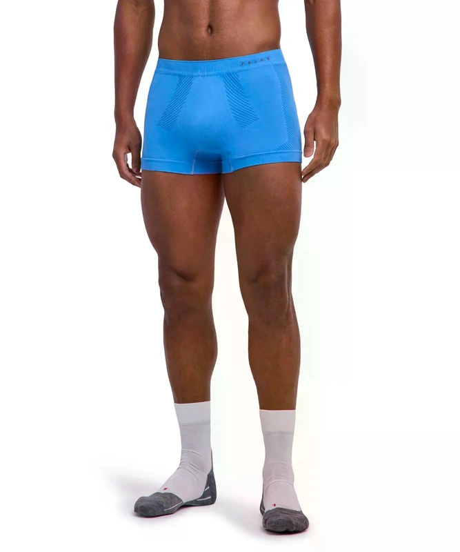 FALKE Men's Warm M Bx Functional Yarn Quick Dry Base Layer Underwear 1 Piece, Blue Note 6545, S