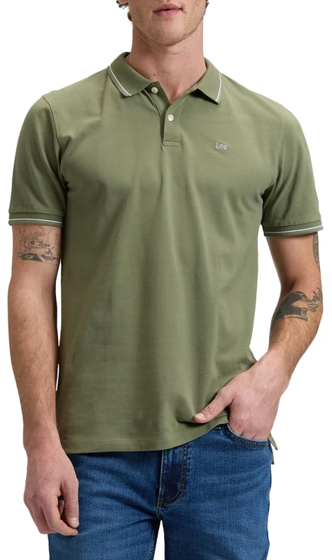 Lee, Men's Pique Polo Shirt