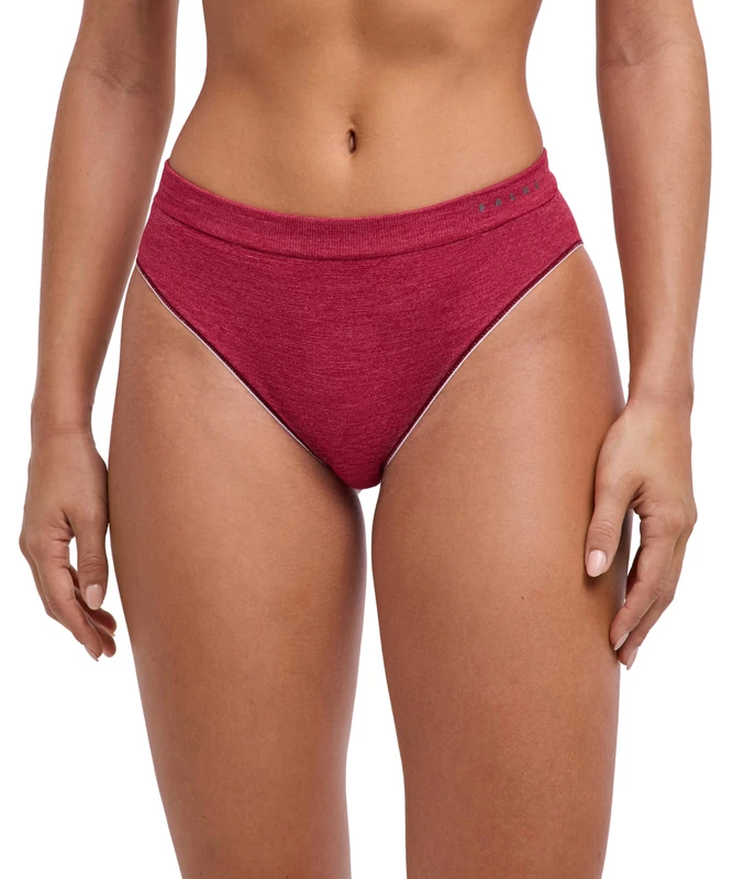 FALKE Women's Wool-Tech Light W Bhp Functional Yarn Quick Dry Base Layer Underwear 1 Piece, Red Ruby 8830, XS