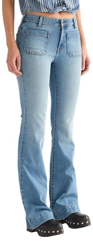 WRANGLER - Jeans For Women - Flare Fit - Marbled Pebble