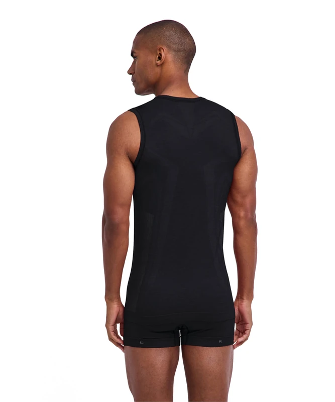 FALKE Men's Wool-Tech Light M S/l Sh Wool Functional Yarn Quick Dry Base Layer Top 1 piece, Black 3000, L - Image 1