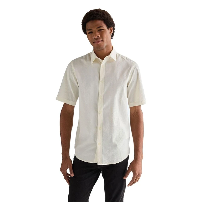 Wrangler SS Shirt T-Shirt, Worn White, S Men - Image 1