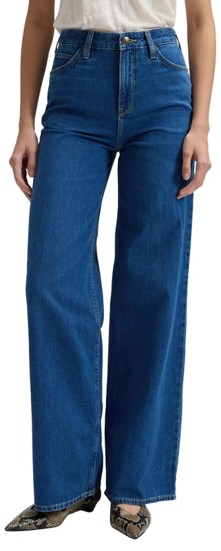 Lee, Stella Dreaming in Denim Women's Jeans, Wide Fit, Wide Leg