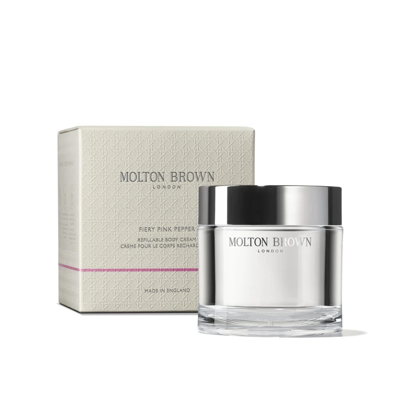 Molton Brown Fiery Pink Pepper Refillable Body Cream 200 ml - Image 1
