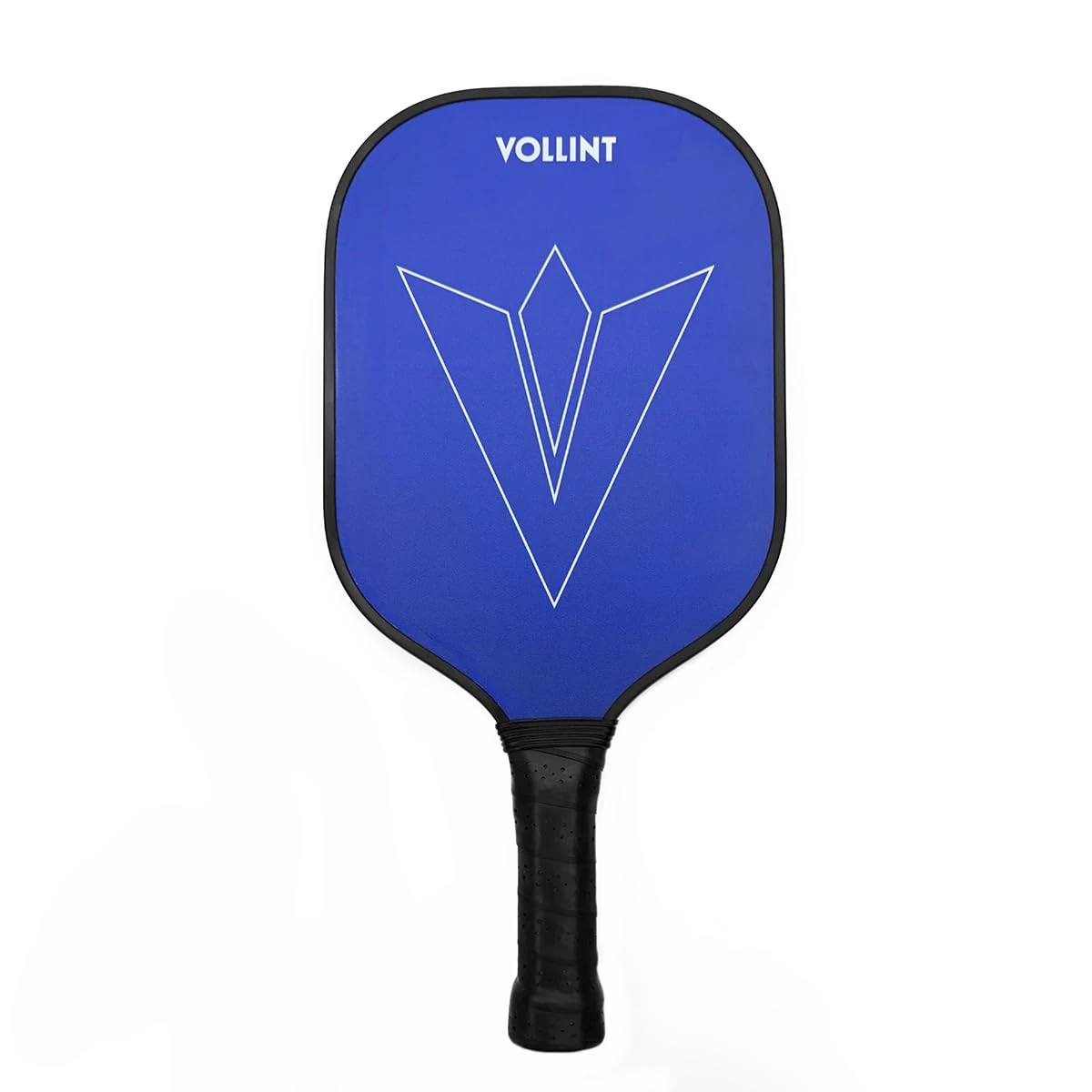 Vollint VT1 Fibreglass Pickleball Paddle - Lightweight Beginner Paddle with 11mm Polypropylene Core, PU Grip & Edge Guard - Standard Widebody Shape for Control, Manoeuvrability & Forgiveness