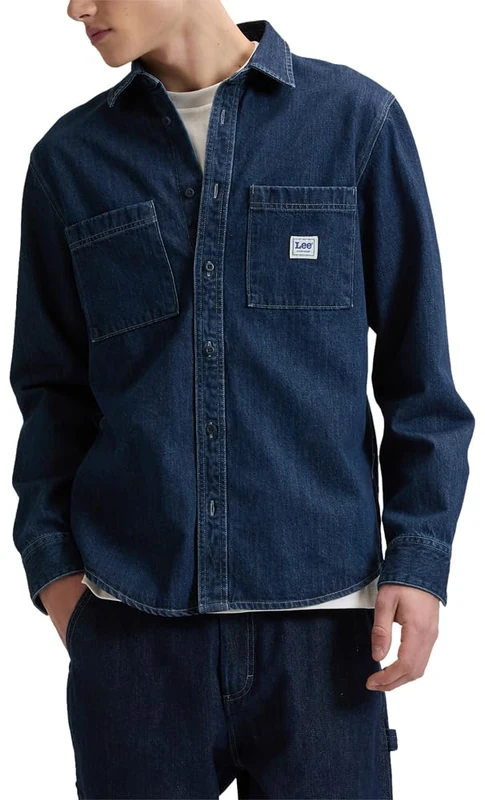 Lee Men's Workwear Shirt 2.0, Persian Cyrus, L