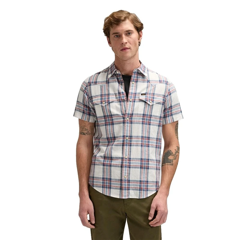 Lee, Men's Shirt SS Western Shirt - Image 1