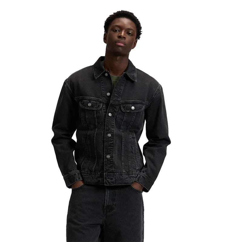 Lee Men's Relaxed Rider Jacket, rekindle, M