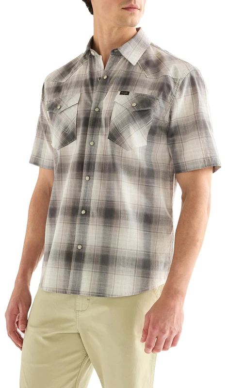 Wrangler, Men's Shirt SS Western Shirt