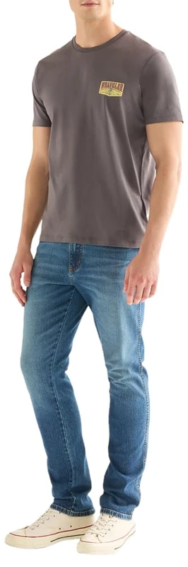 Wrangler, Texas Slim Wisteria Men's Slim Fit Straight Leg Jeans