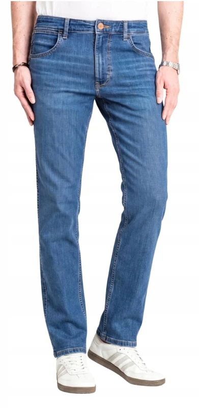 Wrangler, Greensboro Mid Visual Men's Jeans, Regular Fit, Straight Leg