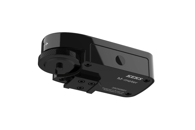 KEKS M-eter Chrome Black by antonKUNZE Light Meter for Leica M Cameras