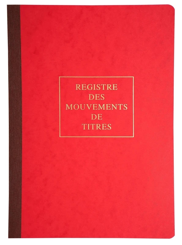 Le Dauphin Ref 90120D Pack of 5 Stitches Size 29.7 x 21 cm A4 Size Record of Titles Movement 40 Pages Soft Cover Colours Yellow, Blue, Red, Green