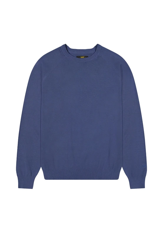 Lee Men's Clean Raglan Sweater, Earth Red, XL