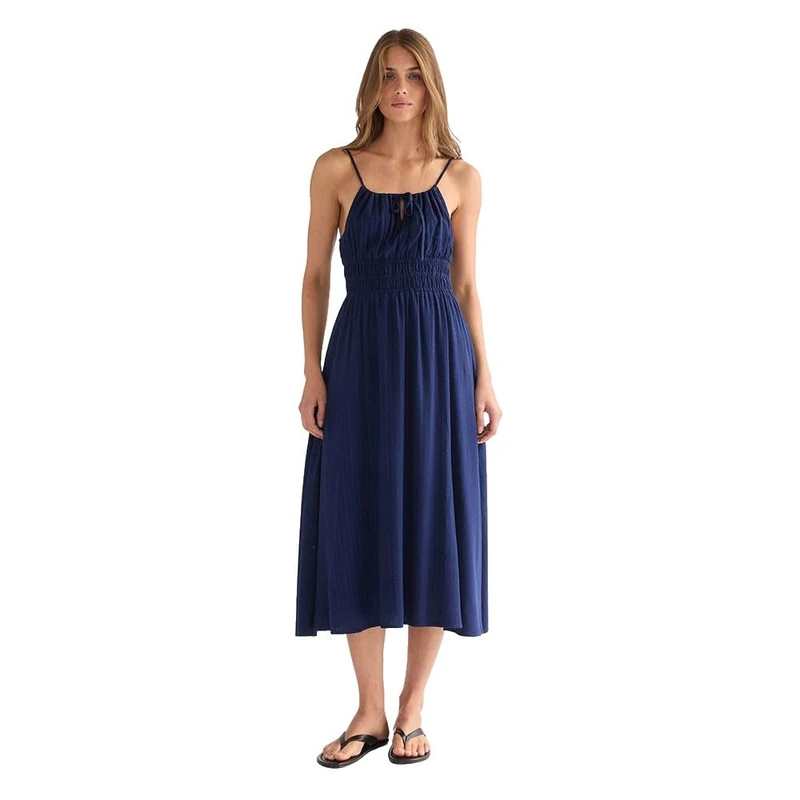 WRANGLER - Dress - Slim Fit - Slim Summer Dress - Navy