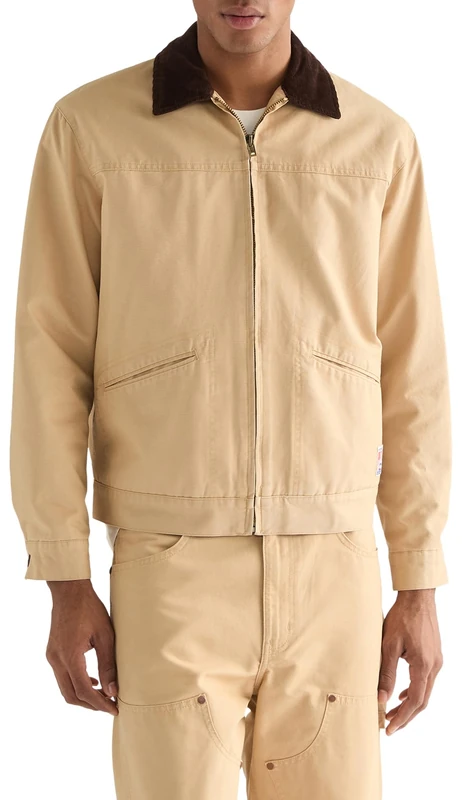 Wrangler Men's Transitional Jacket, Golden Wheat, S