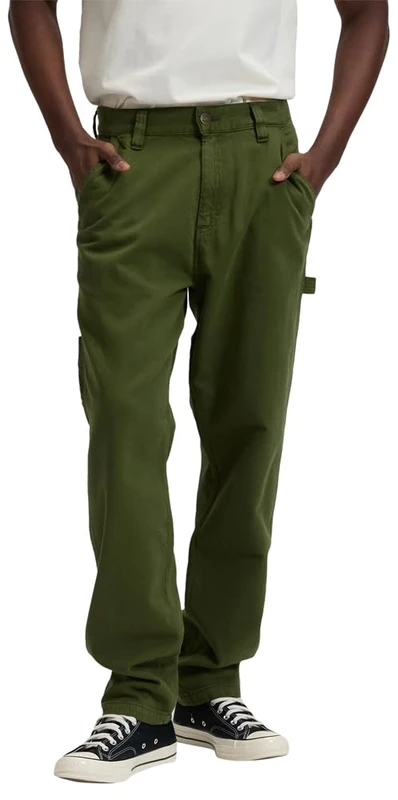 Lee Carpenter Jeans, Gun Green, 33W / 32L Men's - Image 1