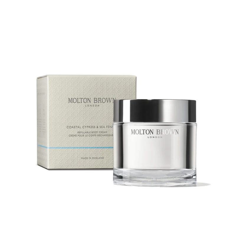 Molton Brown Coastal Cypress & Sea Fennel Refillable Body Cream 200 ml
