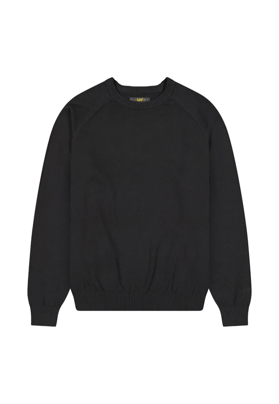 Lee Clean Raglan Sweater Sweatshirt, Navy, XXL for Men - Image 1