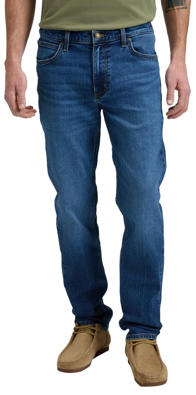 Lee, Men's Rider Hyperion Slim Fit Straight Leg Jeans - Image 1