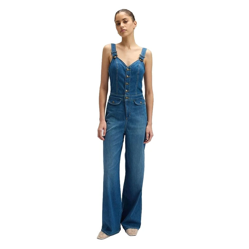 Lee Cut Out Jumpsuit Jumpsuit, Blue Arrow, XS Women