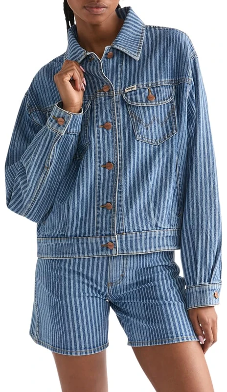 Wrangler Women's Jacket, Multistripe, XS