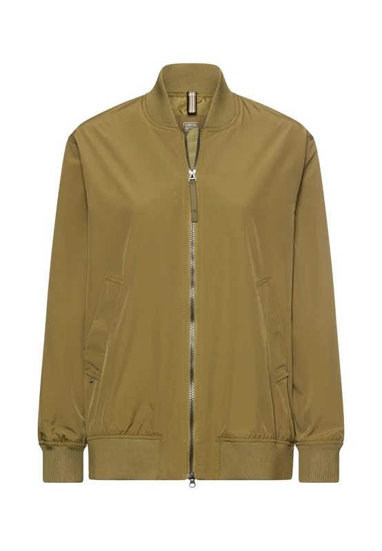 camel active Women's 320390-7r24 Jacket, Olive, 18